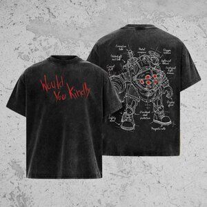 Video Game Vintage Heavy Cotton Oversized T-Shirt